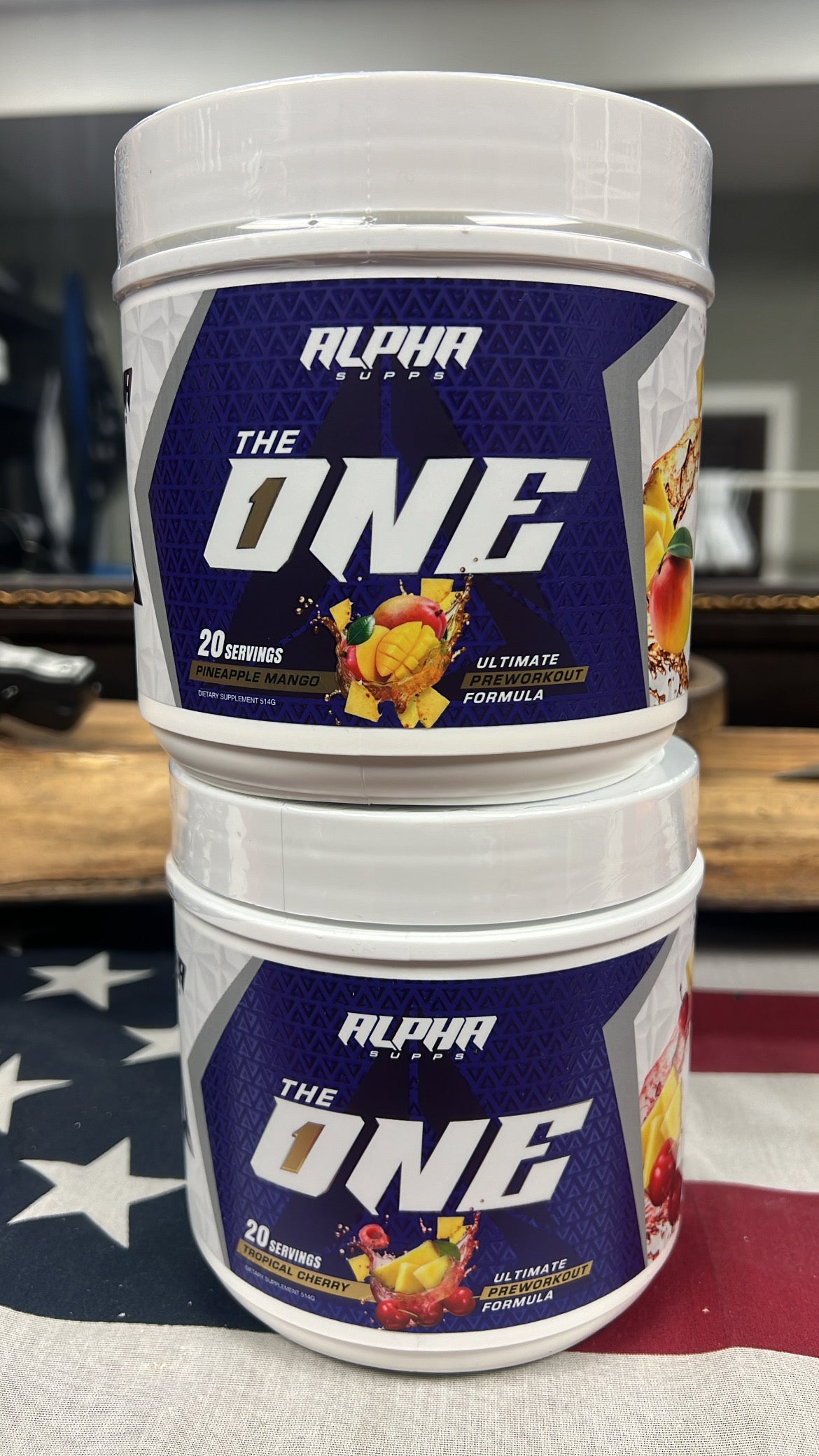 The one !!! By Alpha Supps one of few fully dosed Pre Workout on the market !!!